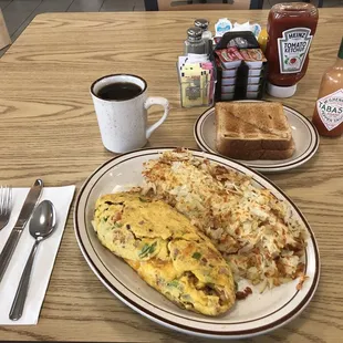 This unique omelet is soooooo good. American dining with a Greek flare. Why go anywhere else? I love the food!