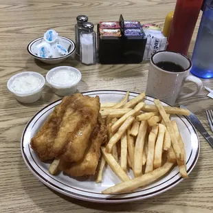 Their fish is fried perfectly