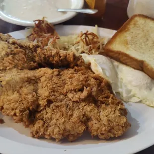 chicken wings and fried chicken, food