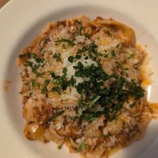 Fettuccine Bolognese