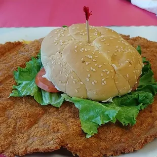 Pork Tenderloin Sandwich