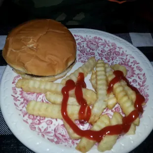 Kids Hamburger &amp; French Fries