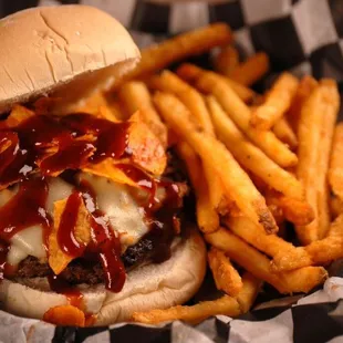 BBQ Sauce Burger