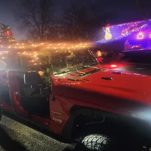 Stuck in Mud all lit up