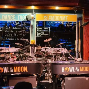 two people playing instruments