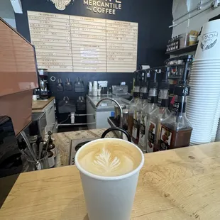 Honey Lavender latte