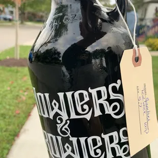 Growler of beer