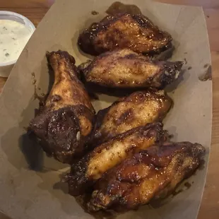 The wings are legit awesome