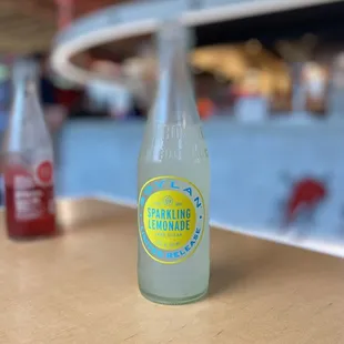 Sparkling lemonade real good