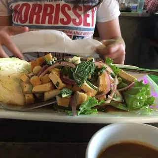 Tofu Larb Salad
