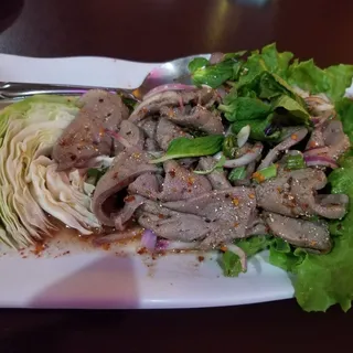 Spicy Pork Liver Salad