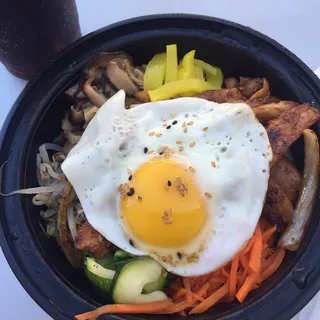 Spicy Chicken Bibimbap