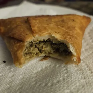 Samosa beef and onions