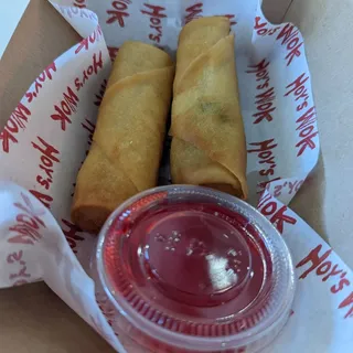 VEGGIE SPRING ROLLS (2PC) (VF) - 2 PC