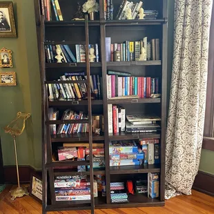 Books and games available