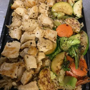 Our delicious chicken plate