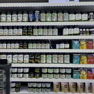 Kratom selection in different brands