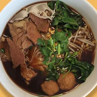 beef boat noodle soup