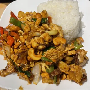 Cashew chicken