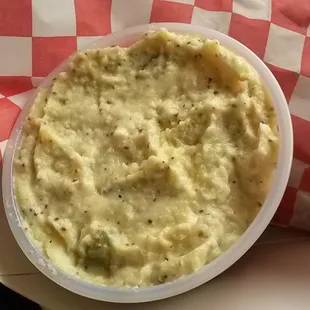 Great unique flavor on this potato salad. Wish it was bigger portion