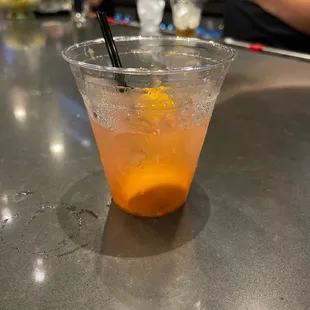 Great place, I ask for a mezcalita and the bartender figure out a way to come out with his own recipe, very refreshing ‍