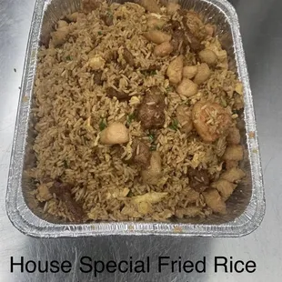 house special fried rice party tray