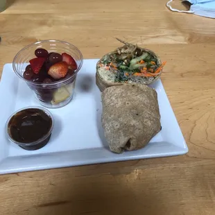 Thai Shrimp Wrap