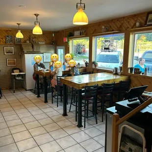 Seating - high stool 6-tops