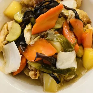 Sweet &amp; Sour Pork (tangsuyuk)!