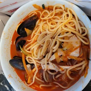 Spicy Noodle Soup
