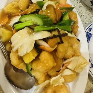 Sweet and Sour Shrimp