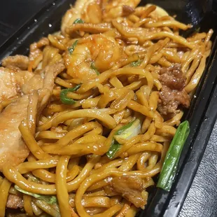 House Special Lo Mein (via delivery!)