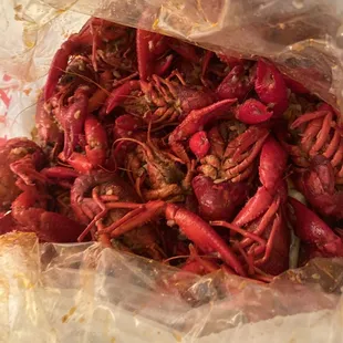 a bag of craws
