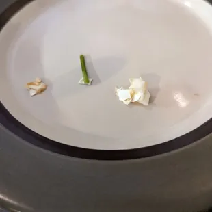 Eggs Shells in the Burmese Chicken Coconut Noodle Soup