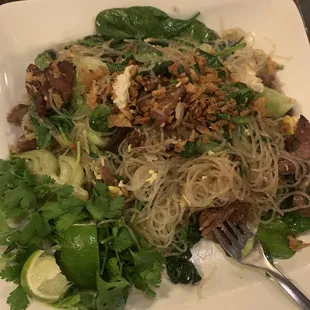 Delightful noodles with beef