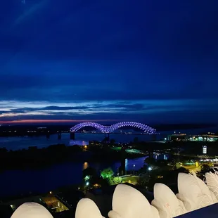 Rooftop View of Mighty Lights