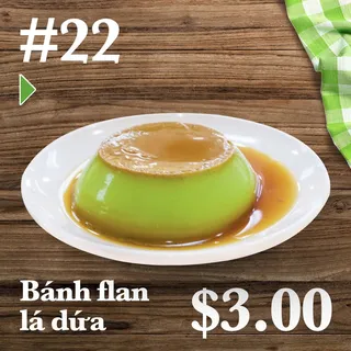 16. Banh Flan La Dua