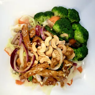 Cashew stir fry
