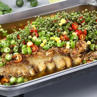 Fish Flavor: Hot Green Peppers