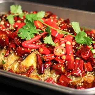 Fish Flavor: Houses Spicy (Recommended)