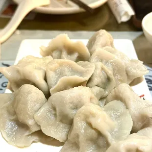 Pork and Leek Dumplings