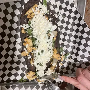 Chicken Tiacoyos with chicken