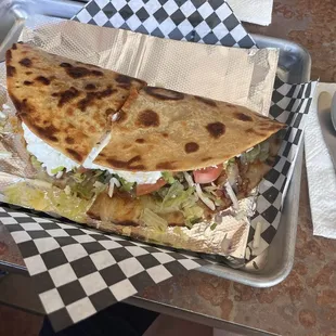 Quezadilla Azteca $16