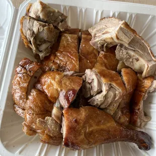 Roasted duck