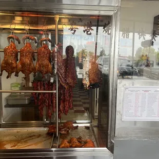 Meat sold by the pound.