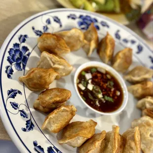 Pork potstickers