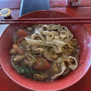 D5.Noodle w.Tomato & Egg Sauce-