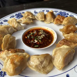 Pork potstickers