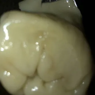 Wonton soup close-up