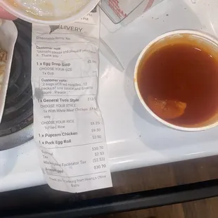 Egg drop soup